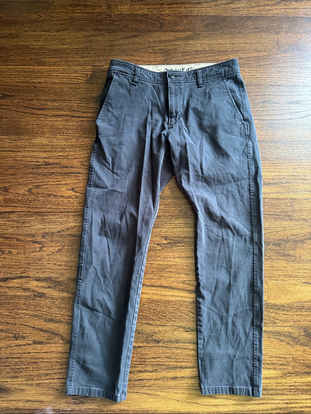 Dockers Men's Charcoal Slim Chinos